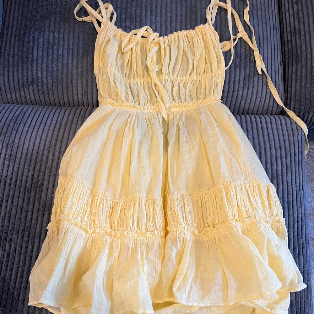Free People Taking Sides Mini Dress Size XS